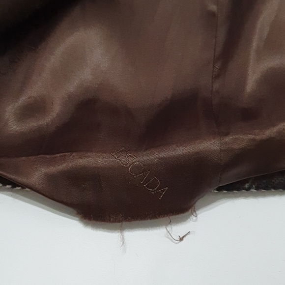 ESCADA Women's 100% Wool Tweed Blazer Jacket - Picture 3 of 6